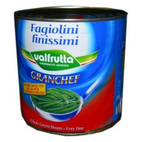 FAGIOLINI FINISSIMI VALFRUTTA KG.2,6